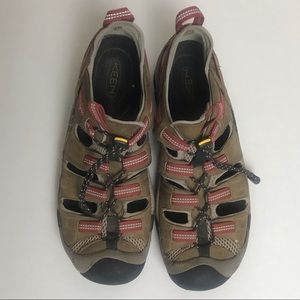 Keen Men’s Arroyo  Brown and Orange Shoes